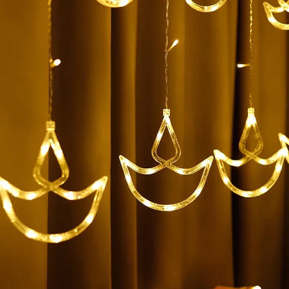 Diya Curtain Light