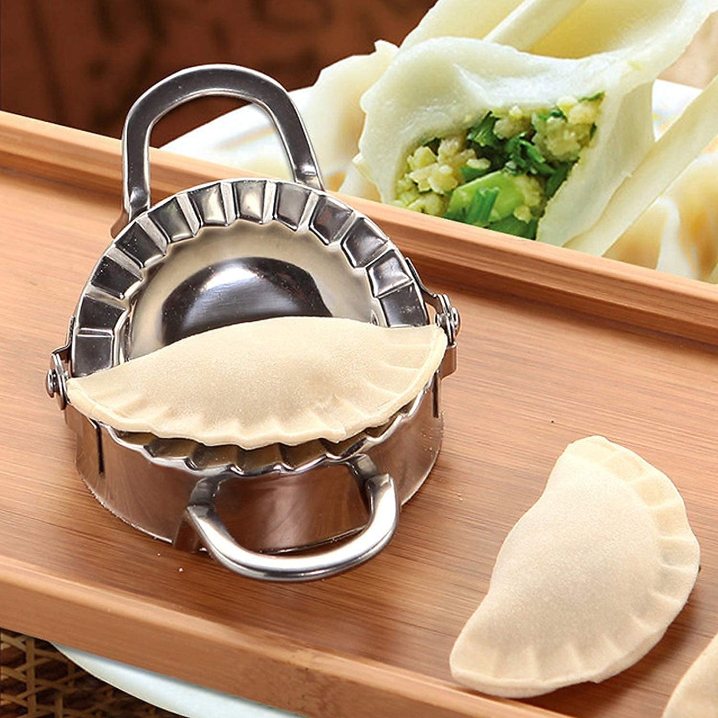 Stainless Steel Dumpling Maker(Momos Maker)