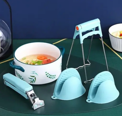 Anti-Scalding Kitchen Gadget, Bowl Gripper Clips, Bowl Pot Holder