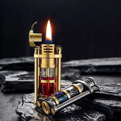 Transparent Windproof Metal Lighter