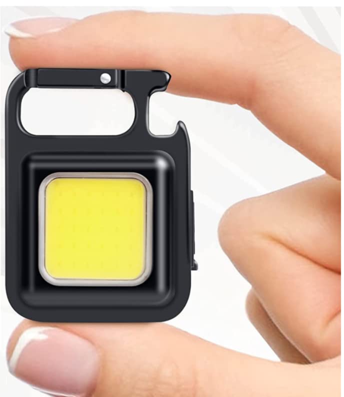 LED COB Key Chain Flashlight