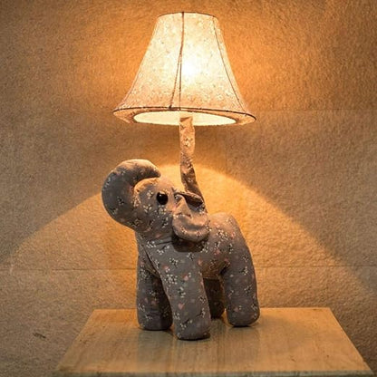 Elephant Soft Toy Night Light Lamp