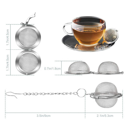 Stainless Steel Tea Infuser  l (Pack of 2)