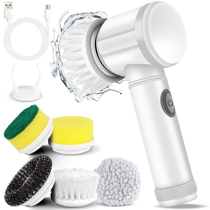 Electric Cleaning Brush Cordless Power Scrubber